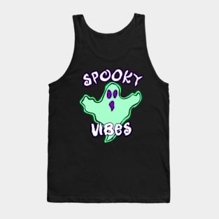 Spooky Vibes (Ghost) Tank Top